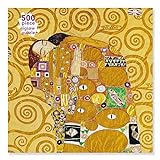 Erwachsenenpuzzle Gustav Klimt: Erfüllung (500 Teile): 500-teiliges Puzzle