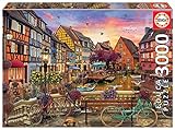 Educa Colmar, Francia. Puzzle de 3000 Piezas. Ref. 19051, Multicolor