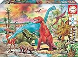 Educa - Dinosaurios, Puzzle infantil de 100 piezas, a partir de 6 años (13179)