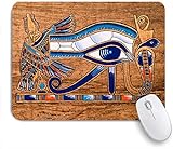 GEEVOSUN Papiro Egipcio Que representa el Ojo de Horus,Alfombrilla Raton Alfombrilla Gaming Alfombrilla para computadora con Base de Goma Antideslizante para Laptop con computadora