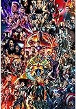 GTYO Rompecabezas, Anime De Dibujos Animados De Descompresión Avengers League Puzzle, para Adultos Niños 1000 Piezas Juguetes De Descompresión