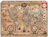 Educa - Mapamundi Puzzle, 1000 Piezas, Multicolor (15159)