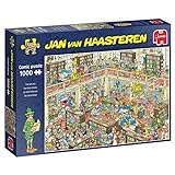 Jan van Haasteren The Library 1000 pcs Puzzle - Rompecabezas (Puzzle rompecabezas, Comics, Niños y adultos, Niño/niña, 12 año(s), Interior)