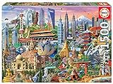 Educa - Símbolos de Asia Puzzle, 1500 Piezas, Multicolor (17979)