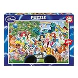 Educa - El Maravilloso Mundo de Disney II Puzzle, 1 000 Piezas, Multicolor (16297)