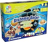 Science4you-sol Sistema Solar brilla en la oscuridad - Juguete para construir un Proyetor Planetario - Regalo Astronomia ideal para niños, 8 a&ntildeos (600065)