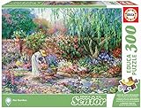 Educa Borras - Serie XXL Senior, Puzzle 300 piezas Su jardín (17981)