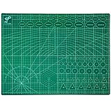 Tabla de Corte A2 Doble Cara 60 x 45cm Plancha de Corte 3 capas para Costura y Manualidades Base de Corte para Patchwork Cutting Mat, Color Verde