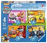 Ravensburger Paw Patrol - 4 puzzle en una caja, 12-16-20-24 piezas, para niños 3+ años (7033)