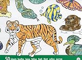 Melissa & Doug- Jumbo Animals Libro de Colorear, 3 Años, Multicolor (14200)