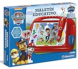Clementoni - Maletin Educativo Paw Patrol - juego educativo a partir de 4 años, juguete en español (55070)