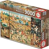 Educa - XXL Puzzles, El Jardin de las Delicias, Puzzle Gigante de 9.000 piezas (Ref. 14831)