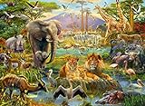 Ravensburger Animals of The Savanna 200 Piece Jigsaw Puzzle with Extra Large Pieces For Kids Age 8 Years and Up