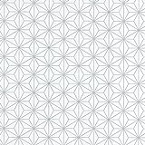 Equipo DRT Encadenados - Papel pintado geométrico estrellas, color plata, 1 rollo