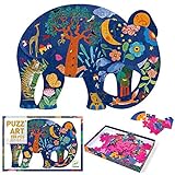 Djeco - Puzzle Art Elefante