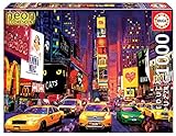 Educa - Times Square, New York ´Neon´ Puzzle, 1000 Piezas, Multicolor (18499)