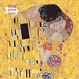 Adult Jigsaw Puzzle Gustav Klimt: The Kiss: 1000-piece Jigsaw Puzzles