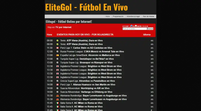 Elitegol web