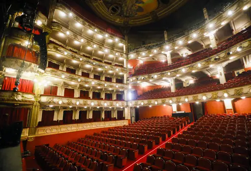 Interior del Teatro Calderón