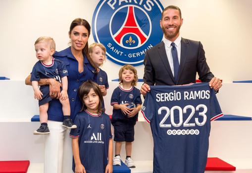 Ramos, di roja pêşkêşkirina xwe de bi PSG re