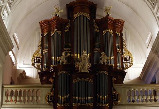 Baročne orgle kraljevega oratorija Caballero de Gracia