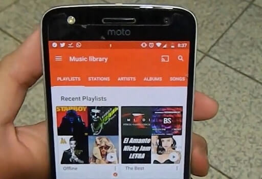 Google Play संगीत Spotify