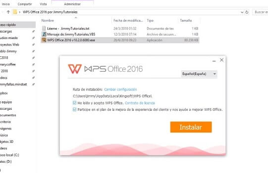 Bureau WPS Microsoft Office