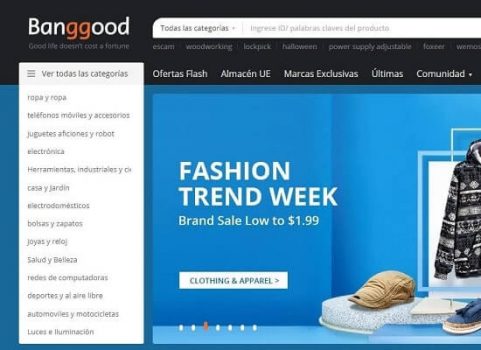 Banggood tienda en línea