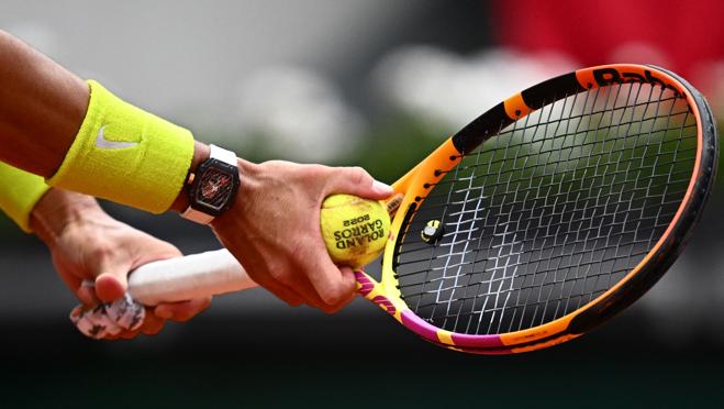 Rafa Nadals Richard Mille-Uhr in Roland Garros