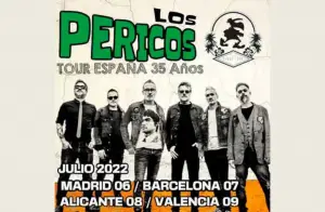 Entradas Los Pericos Tour España 35 años