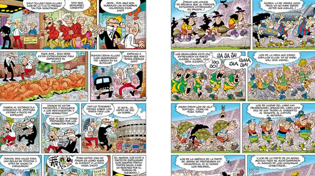 新 Mortadelo y Filemón 专辑的卡通片