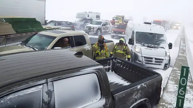 סופת השלגים הקשה ביותר בתולדות ארה"ב, בתמונות