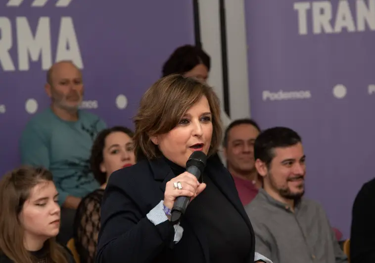 Teresa Navarro, secretaria de Organización de Podemos en la región