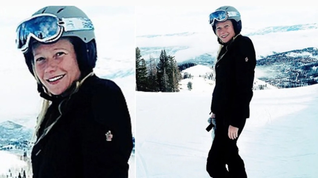 Gwyneth Paltrow esquiando