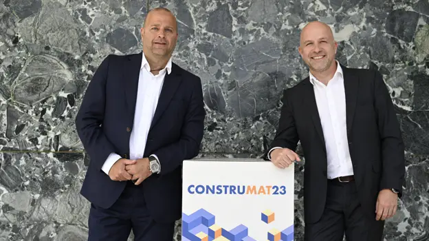 Xavier Vilajoana y Roger Bou, presidente y director de Construmat